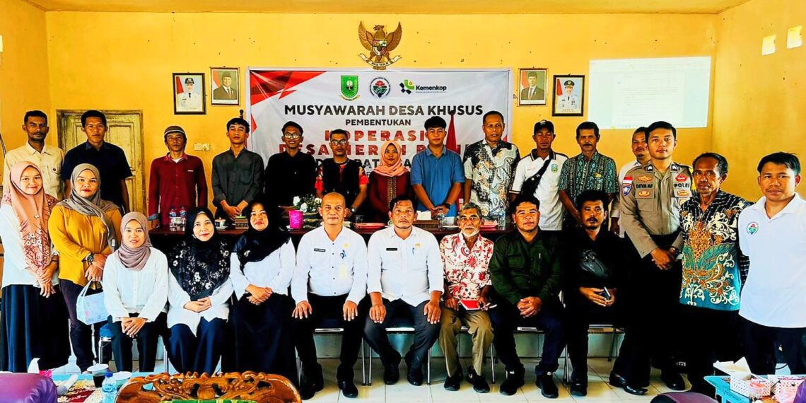 Pemkab Natuna Ungkap Sudah Terbentuk 41 Koperasi Desa Merah Putih