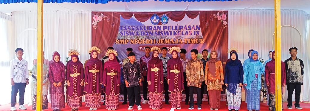 28 Siswa SMP 1 Jemaja Timur Gelar Acara Pelepasan, Sambutan Kepala Sekolah