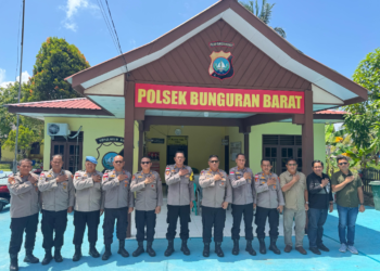 Kapolres Natuna Kunjungi Polsek Bunguran Barat, Tinjau Harkamtibmas dan Motivasi Personil