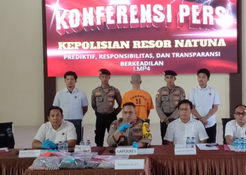 Polres Natuna Ungkap Kasus Pencurian dengan Pemberatan, Tersangka Diamankan Beserta Barang Bukti