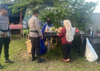 Polsek Bunguran Timur Laksanakan Pengamanan di Objek Wisata Pantai Tanjung