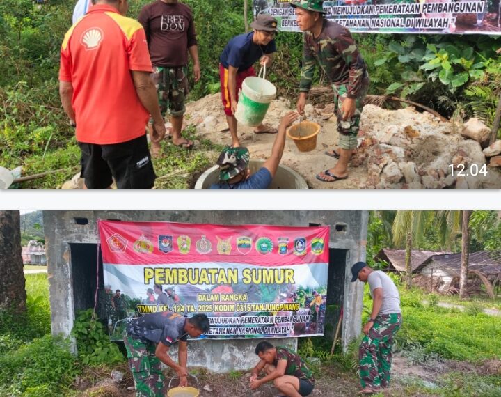 TMMD ke-124 di Lingga Capai 90 Persen: Bukti Nyata Sinergi TNI dan Rakyat Bangun Desa