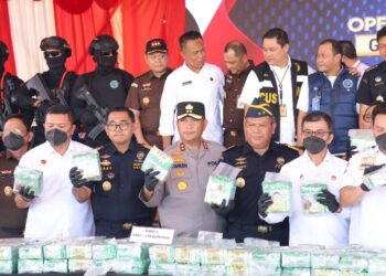 Pengungkapan 2 Ton Sabu Jaringan Internasional di Batam: BNN, Bea Cukai, TNI-Polri dan Mitra Global Gagalkan Penyelundupan