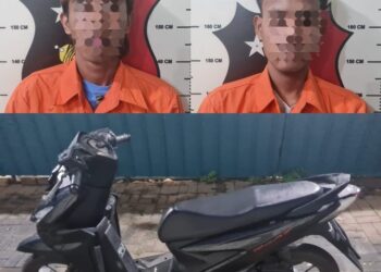 Berkunjung ke Kos Teman Motor Raib, Pencuri dan Penadah Ditangkap Polsek Bengkong