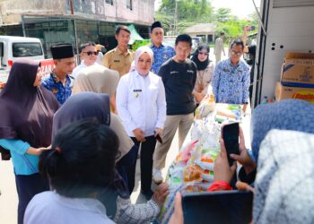Wakil Bupati Bintan Tinjau Pasar Murah Jelang Idul Adha