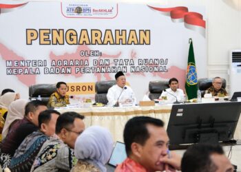 Menteri ATR/BPN Nusron Wahid Dorong Percepatan Validasi Data Pertanahan dan Peningkatan Layanan di Sulawesi Tenggara