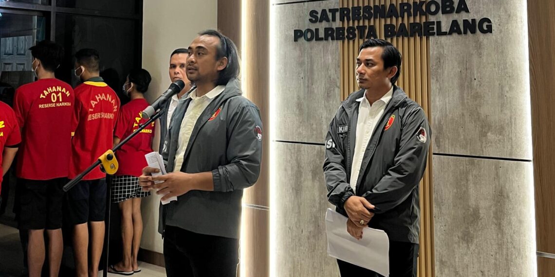 Satresnarkoba Polresta Barelang Ungkap 9 Kasus Narkotika Selama Mei, 13 Tersangka Diamankan
