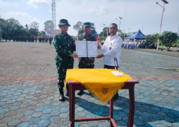 Penutupan TMMD ke-124 Kodim 0315/Tanjungpinang Resmi Digelar di Kabupaten Lingga