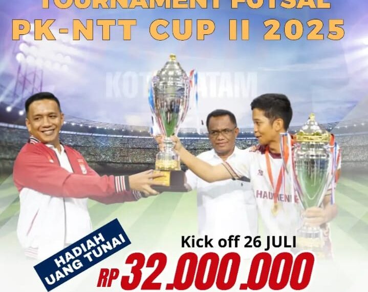 Turnamen Futsal PK NTT Cup 2 Siap Digelar, Hadirkan 40 Klub dan Total Hadiah Lebih Besar
