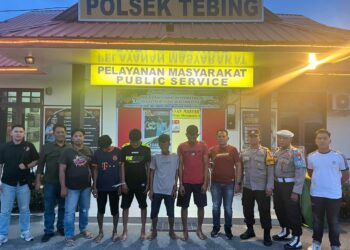 Polisi Tangkap Empat Pelaku Pencurian Kabel di Bandara RHA Karimun