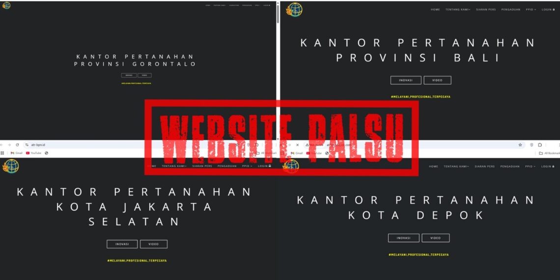 Waspada Situs Palsu Satker ATR/BPN, Kementerian Imbau Masyarakat Cek Informasi Hanya di Portal Resmi