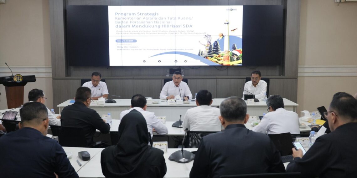 Wamen ATR/BPN Tegaskan Peran Strategis Pertanahan dalam Mendukung Hilirisasi Nasional