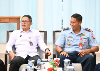 Danlanud RSA Terima Kunjungan Tim Kemenko Polhukam, Bahas Penguatan Keamanan Laut Natuna