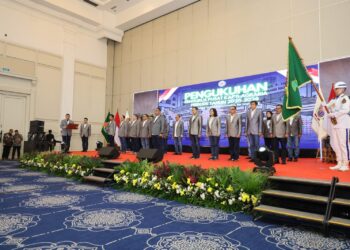 Pengukuhan PP KAPTI-Agraria 2025-2028, Menteri Nusron Tekankan Pentingnya Kontribusi dalam Transformasi Pelayanan Kementerian ATR/BPN