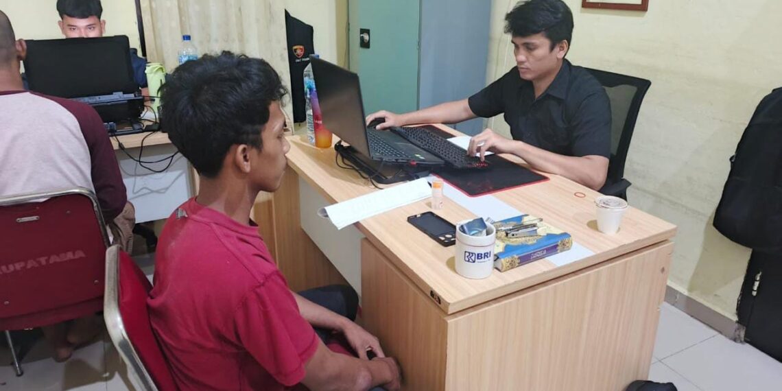 Palaku Curanmor Di Tarampa Ditangkap Satreskrim Polres Anambas