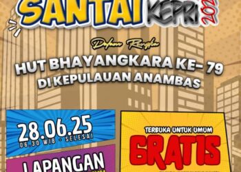 Peringati HUT Bhayangkara ke-79, Kapolres Anambas Ajak Warga Meriahkan Jalan Santai Berhadiah