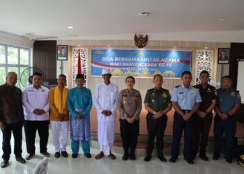 Polres Bintan Gelar Do’a Bersama Lintas Agama dalam Memperingati Hari Bhayangkara ke-79
