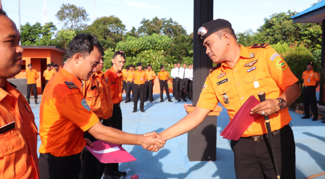 Kantor Pencarian dan Pertolongan Natuna Rayakan Hari Lahir Pancasila dan Terima SK P3K