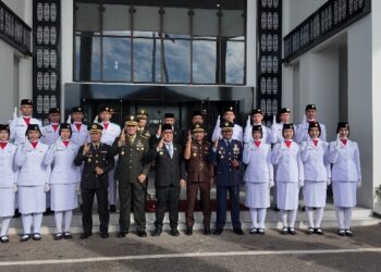 Kapolresta Tanjungpinang Ikuti Upacara Hari Lahir Pancasila Tingkat Provinsi Kepri