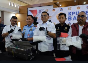 Bea Cukai Batam Gagalkan Empat Penyelundupan Sabu, 5,3 Kg Disita dan Empat Tersangka Diamankan