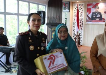 Kapolres Bintan Pimpin Upacara Memperingati Hari Bhayangkara ke-79