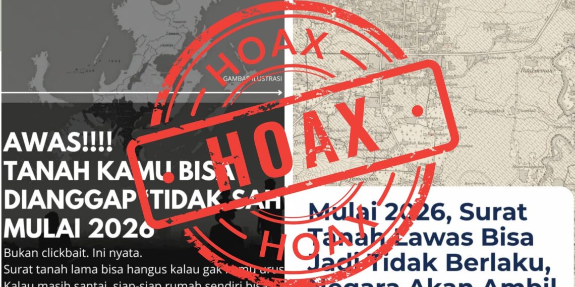 Kementerian ATR/BPN Bantah Isu 2026 Tanah Tak Bersertipikat Diambil Negara, Dirjen PHPT : Itu Tidak Benar