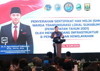 Apresiasi Kementerian ATR/BPN, Menko AHY : Tanpa Kepastian Tanah Tak Akan Ada Pembangunan