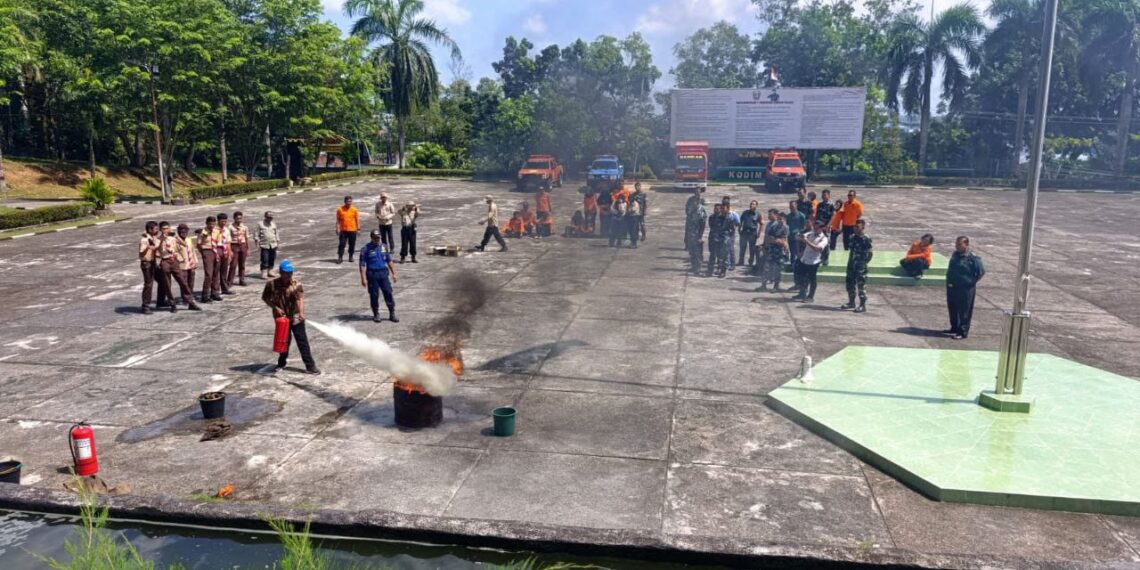 Kodim 0315/Tanjungpinang Gelar Program Mitigasi Bencana 2025, Perkuat Kesiapsiagaan Daerah Rawan