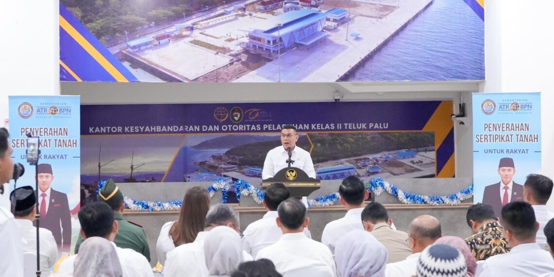 Wamen Ossy Apresiasi Kolaborasi Seluruh Pihak yang Sudah Membuat 95% Target PTSL Sulawesi Tengah Tercapai