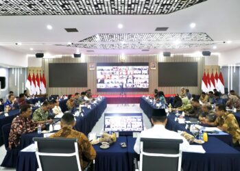 Rapim Semester I, Menteri Nusron Minta Jajaran Evaluasi Tunggakan dan Layanan Elektronik