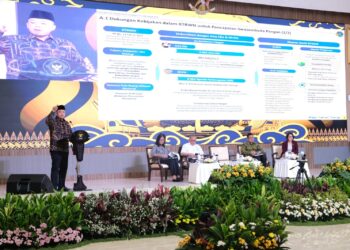 Jadi Pembicara di Pra Rakor BPK, Menteri Nusron Tegaskan Tanah adalah Fondasi Ketahanan Pangan