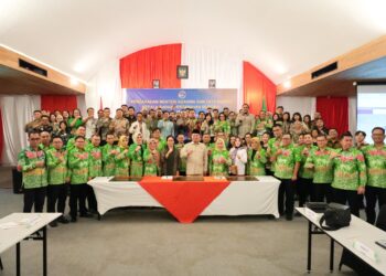 Hadapi Tiga Tantangan, Menteri Nusron Sampaikan Soal Penguatan Sistem dan SDM di Hadapan Jajaran Kanwil BPN Provinsi Sulut