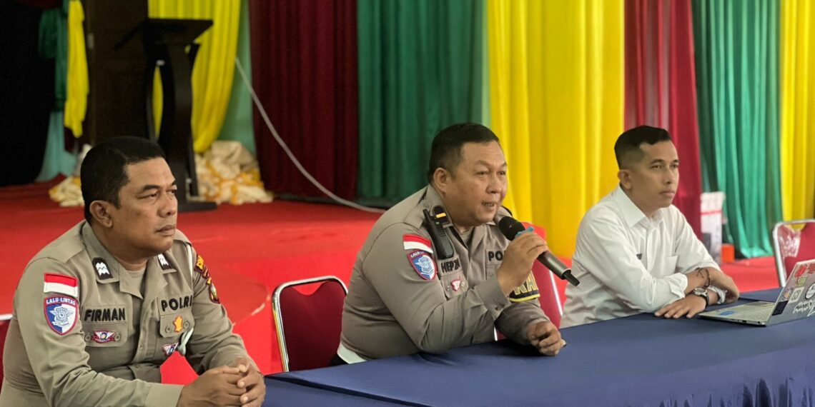 Police Go To School, Satlantas Polres Bintan Sosialisasikan Operasi Patuh Seligi 2025