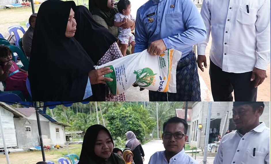 Bupati Anambas Aneng Salurkan 1.494 Karung Beras untuk Masyarakat, Antisipasi Dampak Cuaca Ekstrem