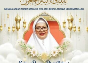Kabar Duka : Hj. Saharbanun Binti H. Jaenali, Ibunda Sekretaris TP PKK Anambas, Tutup Usia, Sinta Aneng Ucapkan Belasungkawa