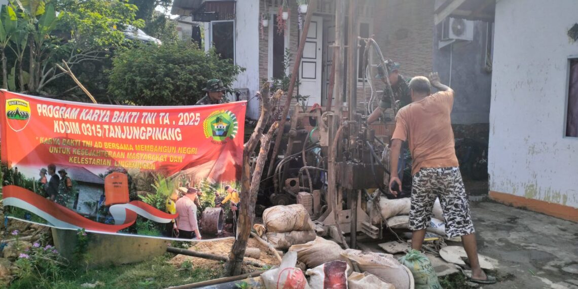 Kodim 0315/Tanjungpinang Gelar Karya Bakti TNI