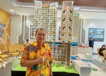 Topping Off Tower 1 dan 2 Nagoya Hill Condominium Resmi Digelar, Simbol Tonggak Baru Hunian Premium di Batam