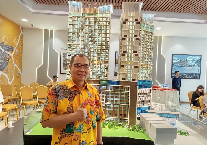 Topping Off Tower 1 dan 2 Nagoya Hill Condominium Resmi Digelar, Simbol Tonggak Baru Hunian Premium di Batam