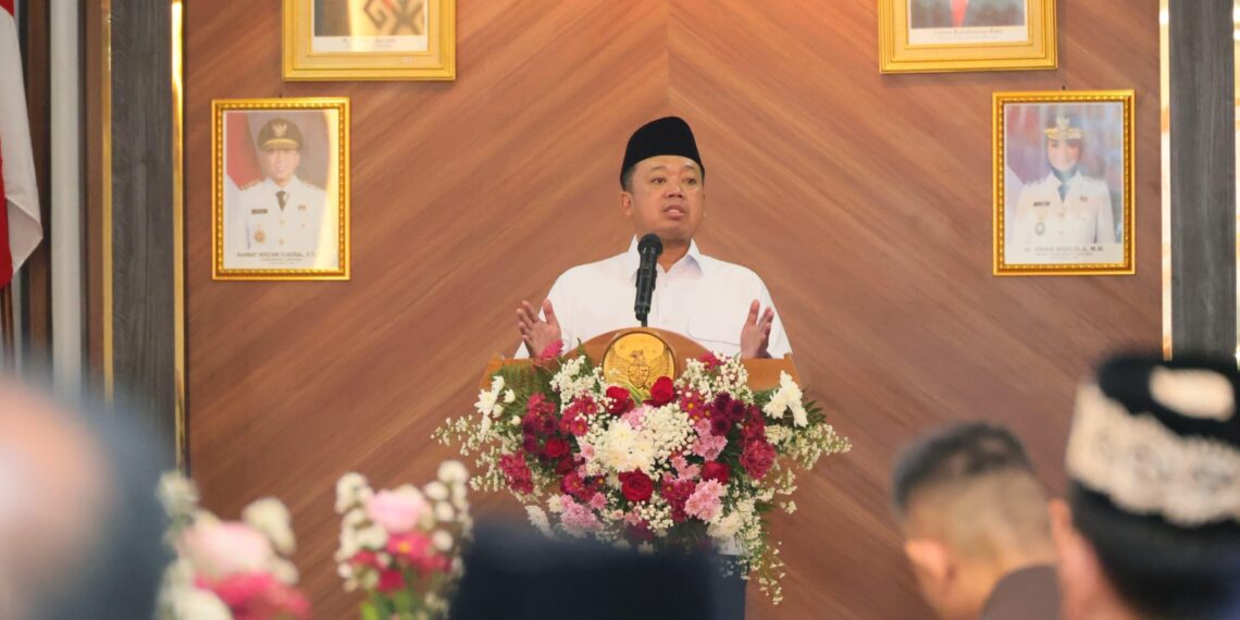 Saksikan Penandatanganan MoU di Lampung, Menteri Nusron Ajak Tokoh Agama Kawal Sertipikasi Tanah Wakaf