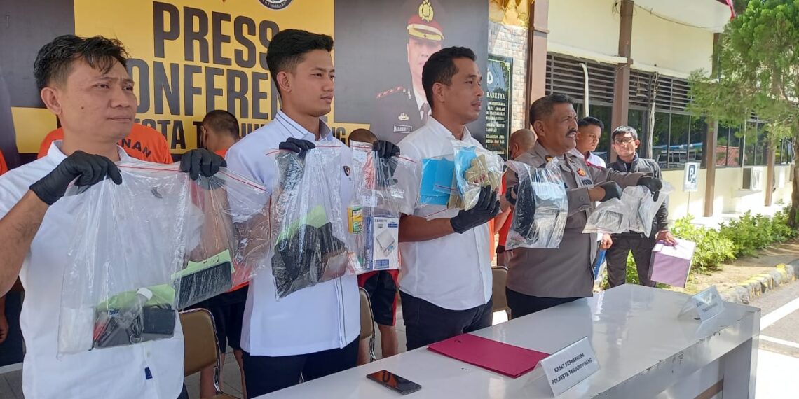 Operasi Sabu, Polresta Tanjungpinang Amankan 9 Tersangka dalam 6 Kasus Narkoba
