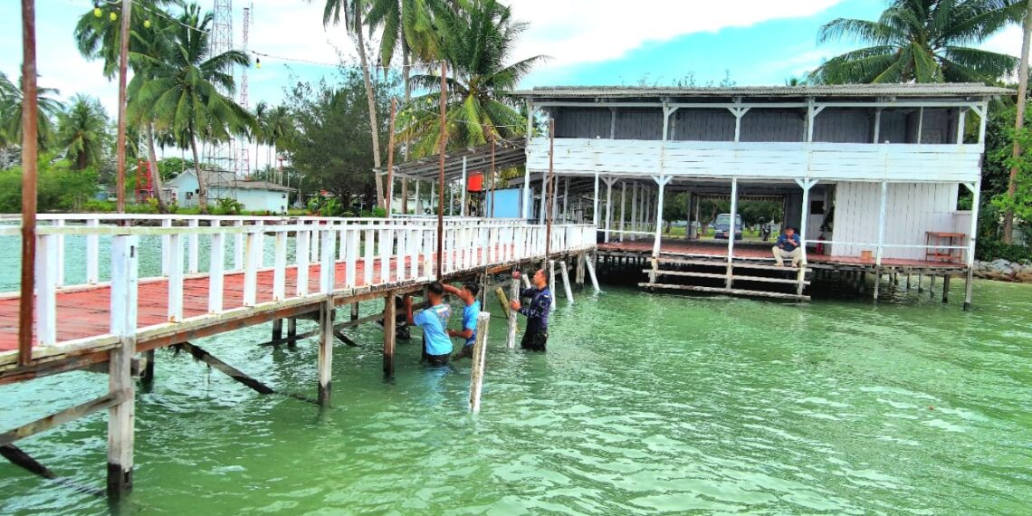 Rumah Pantai Ikon Lanud RSA Natuna Kembali Bersinar Usai Renovasi