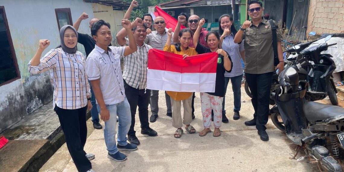 Sambut HUT RI ke-80, Ditresnarkoba Polda Kepri Tebar Semangat Merah Putih di Nongsa