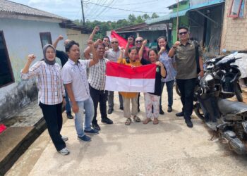 Sambut HUT RI ke-80, Ditresnarkoba Polda Kepri Tebar Semangat Merah Putih di Nongsa