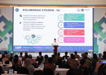 Menteri Nusron Bicarakan Soal Pentingnya Akurasi Peta di HUT ke-53 Ikatan Surveyor Indonesia