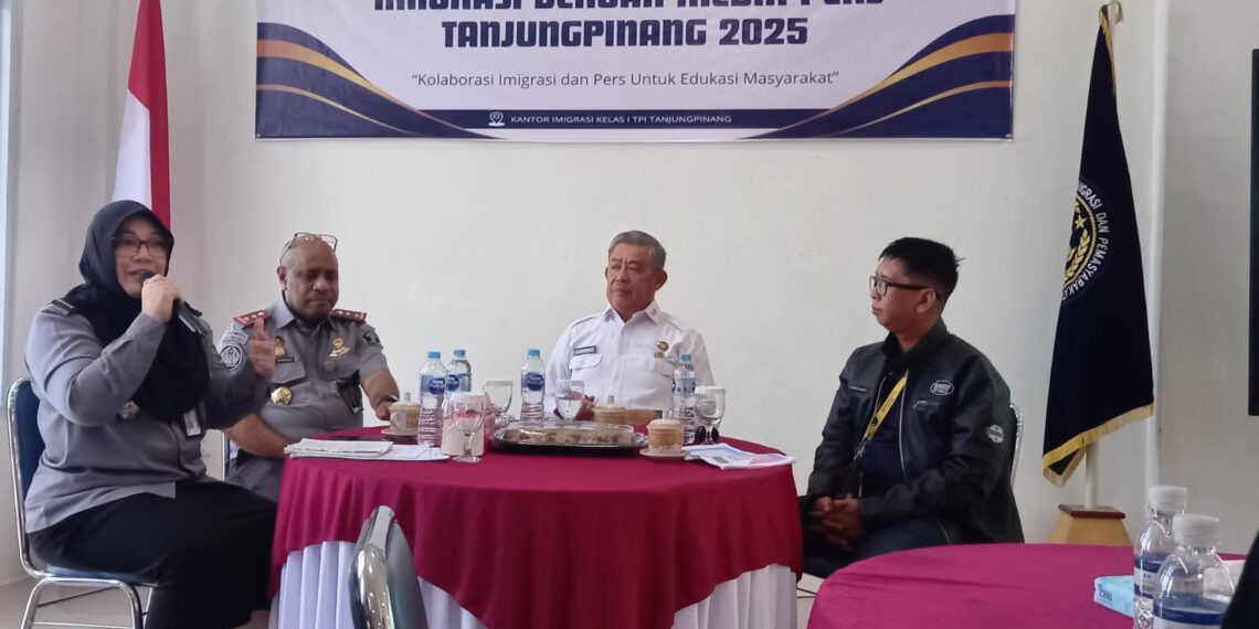 Imigrasi Tanjungpinang Gandeng Media untuk Perkuat Edukasi Masyarakat soal Keimigrasian
