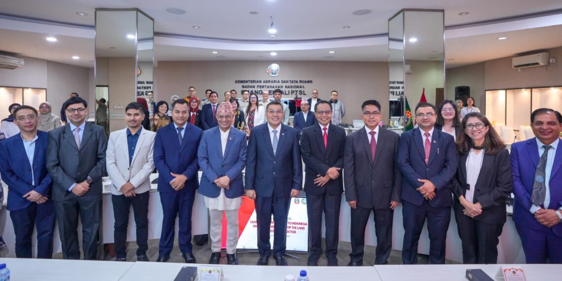 Kementerian ATR/BPN Terima Delegasi Nepal untuk Learning Exchange dalam Modernisasi Sektor Administrasi Pertanahan