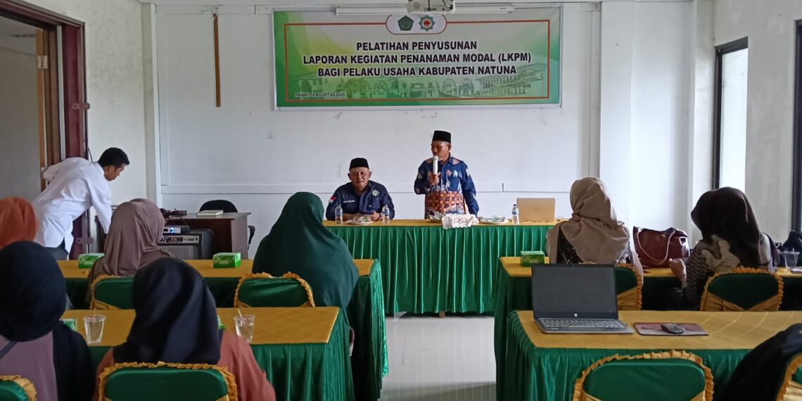 Memeriahkan Milad ke-23, Pusat Inkubasi Bisnis Syariah STAI Natuna Gelar Pelatihan Penyusunan LKPM