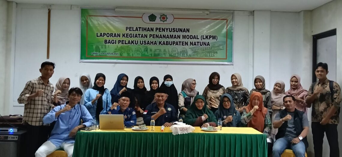 Ketua Pusat Inkubasi Bisnis Syariah STAI Natuna Tutup Pelatihan LKPM