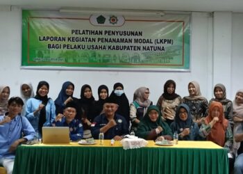 Ketua Pusat Inkubasi Bisnis Syariah STAI Natuna Tutup Pelatihan LKPM