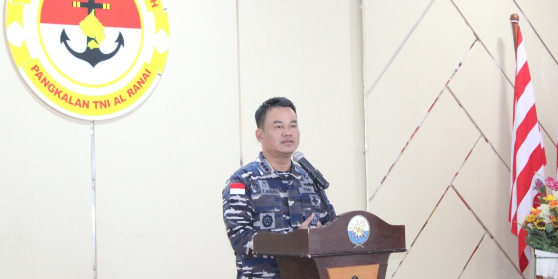 Lima Bulan Sepuluh Hari, Forkopimda Hadiri Acara Pengantaran Tugas Kol. Dian Komandan Lanal Ranai